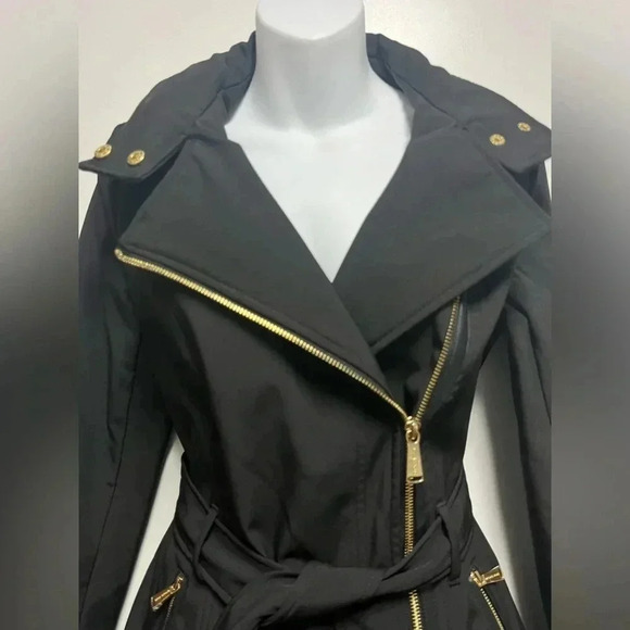 MICHAEL Michael Kors Zip Trench Coat - Picture 6 of 7